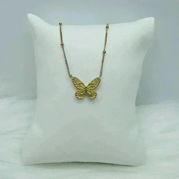 New Dainty Goldie Butterfly Necklace - Picture 2 of 4
